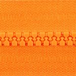 6 mm muovihammasvetoketju oranssi